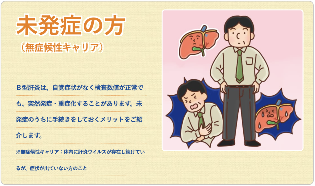 無症候性キャリア